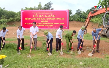 Xã Quý Lộc khởi công dự án cải tạo, nâng cấp vỉa hè