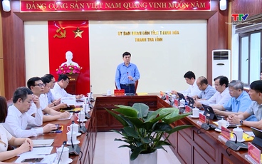 Chủ tịch Ủy ban Nhân dân tỉnh làm việc với Thanh tra tỉnh Thanh Hóa