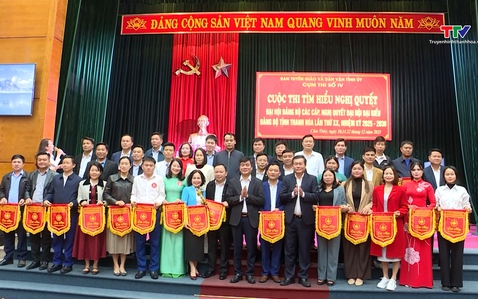 Khai mạc Cuộc thi tìm hiểu Nghị quyết Đại hội Đảng bộ các cấp - Cụm thi số IV