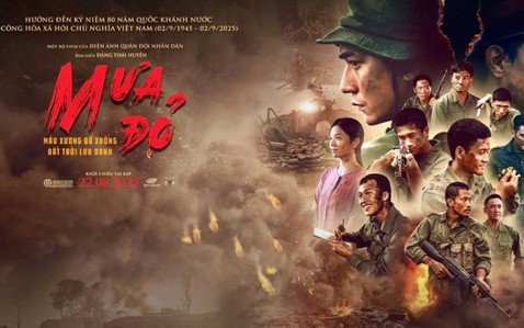 Phim "Mưa đỏ" lập kỷ lục: 8,1 triệu lượt xem trên TV360 và gần 800.000 người xem chung