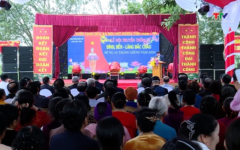 Lễ hội truyền thống đình và đền làng Đắc Châu