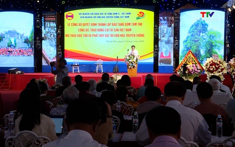 Bảo tồn và phát huy giá trị văn hoá truyền thống