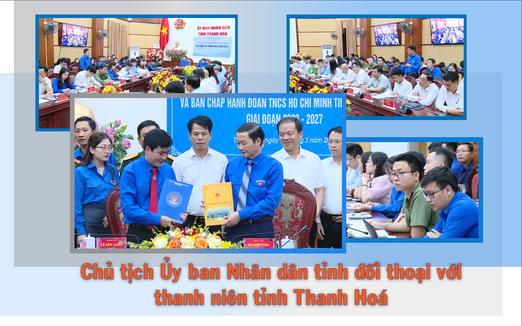 Chủ tịch Ủy ban Nhân dân tỉnh đối thoại với thanh niên tỉnh Thanh Hoá