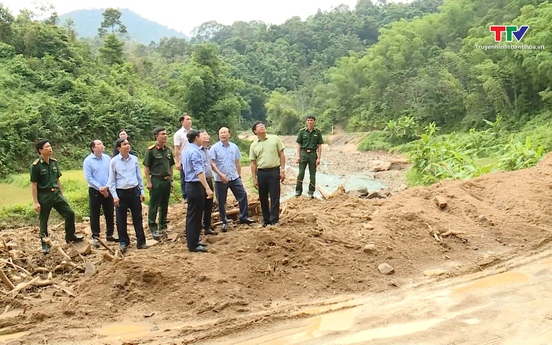 Chủ tịch UBND tỉnh kiểm tra tình hình sản xuất, đời sống Nhân dân