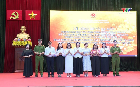 Phường Hạc Thành ra mắt trung tâm học tập cộng đồng