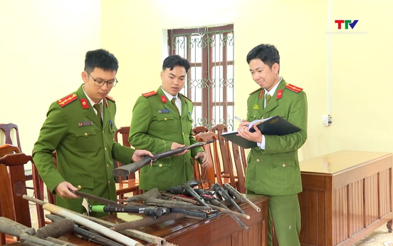 Hiệu quả công tác thu hồi vũ khí ở vùng cao, biên giới