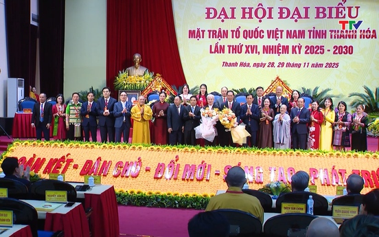 Đại hội đại biểu Mặt trận Tổ quốc Việt Nam tỉnh Thanh Hóa lần thứ XVI