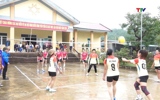 Bát Mọt khai mạc Giải bóng chuyền năm 2025