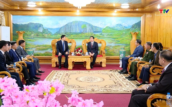 Tăng cường hợp tác Thanh Hóa – Hủa Phăn