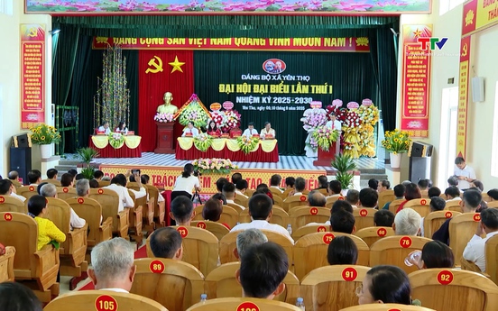 Đại hội đại biểu Đảng bộ xã Yên Thọ lần thứ I, nhiệm kỳ 2025 – 2030