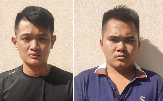 Tạm giữ hình sự 2 đối tượng cướp giật tài sản