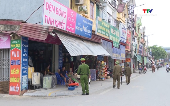 Xã Thiệu Hóa bảo đảm trật tự công cộng, an toàn giao thông