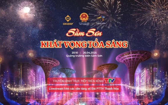 Truyền hình trực tiếp: Khai mạc Lễ hội du lịch biển Sầm Sơn 2025