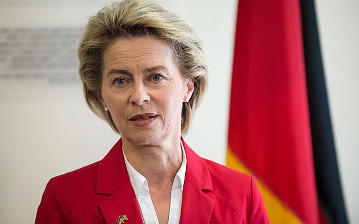 Ursula von der Leyen began her campaign...