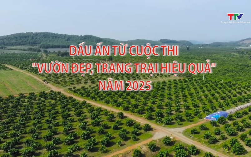 Phóng sự: Dấu ấn từ cuộc thi “Vườn đẹp, trang trại hiệu quả" năm 2025