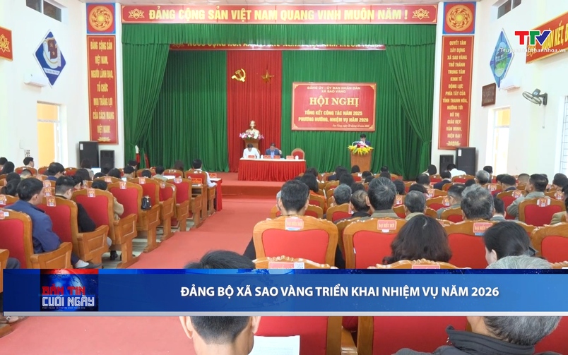 Bản tin Thời sự cuối ngày 31/12/2025 