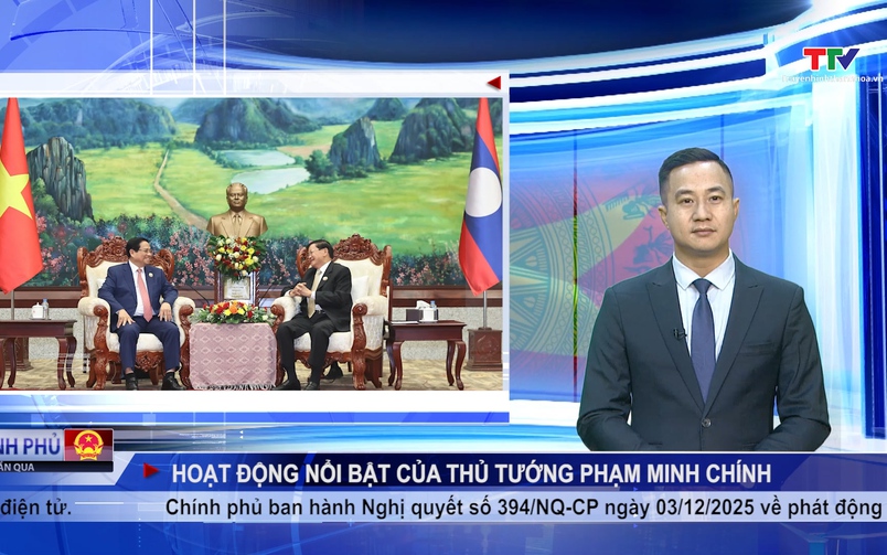 Bản tin Chính phủ tuần qua 08/12/2025