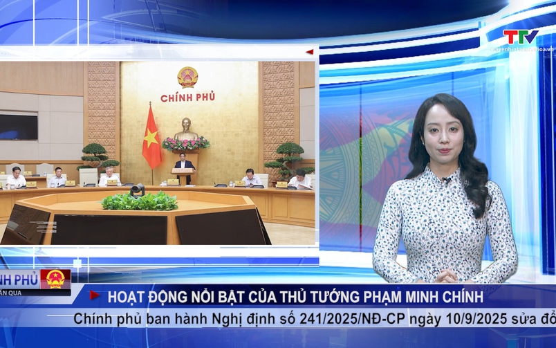 Chính phủ tuần qua ngày 15/9/2025