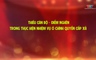 Đảng trong cuộc sống 16/05/2026